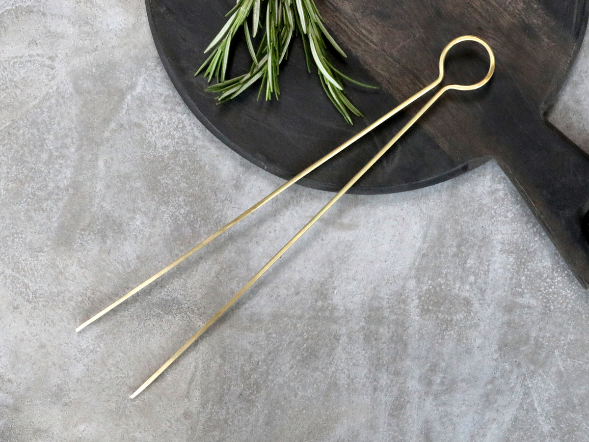 Madpincet i Messing - Premium Serveringspincet fra Chic Antique Chic Antique