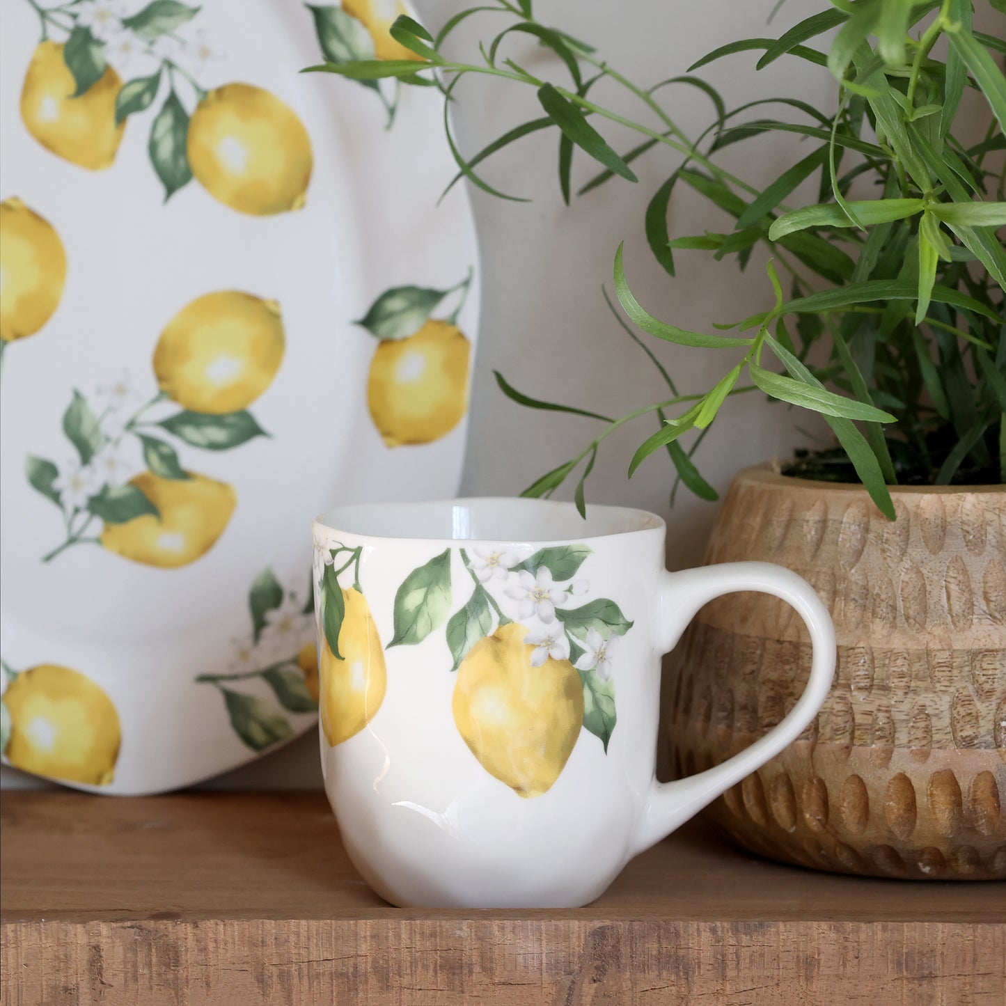 Porcelænskrus – Maison Citron | Creme | Chic Antique