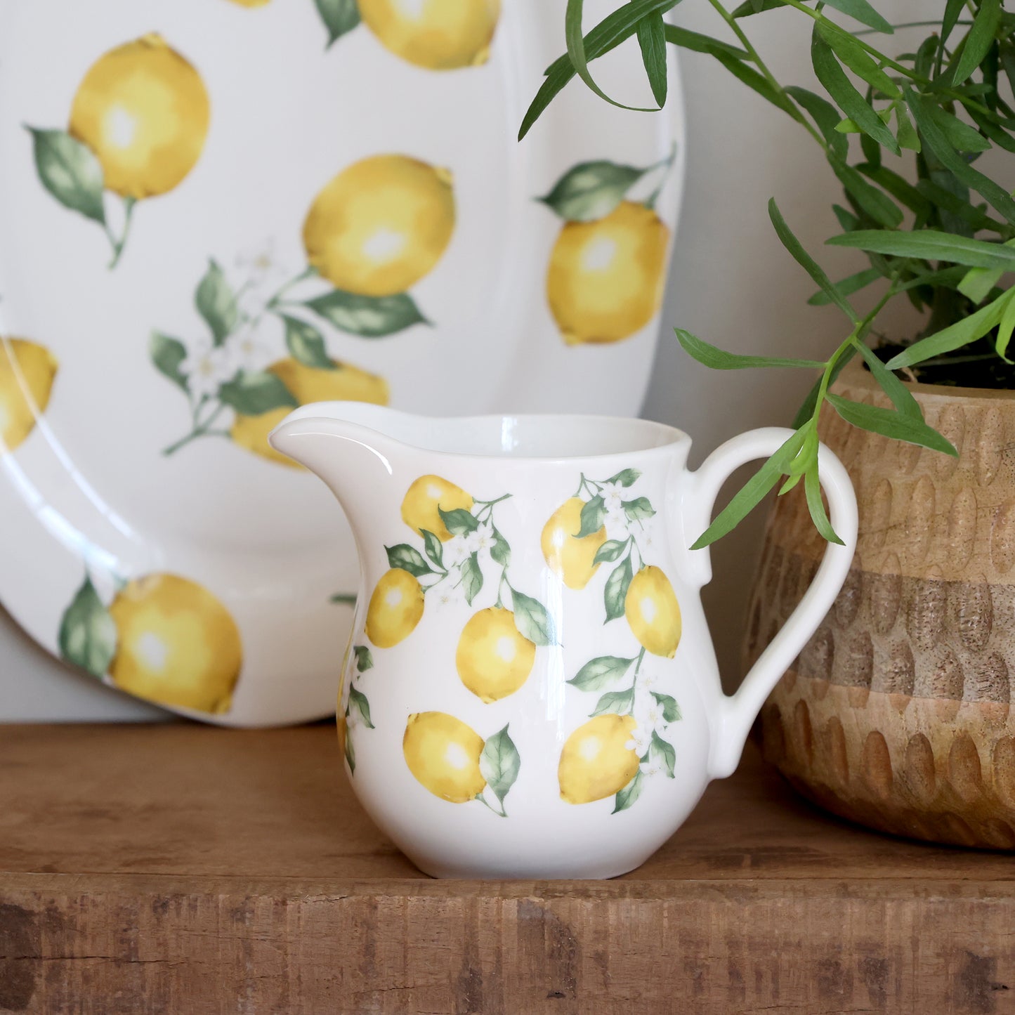 Porcelænskande – Maison Citron | Creme | Lille | Chic Antique