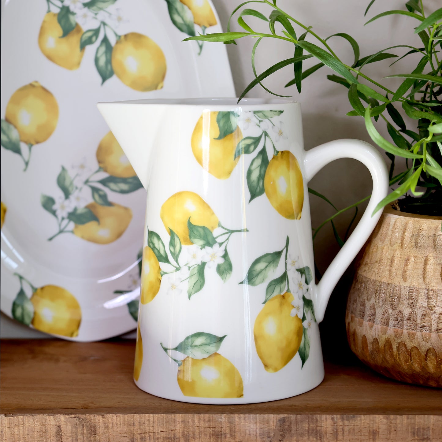 Porcelænskande – Maison Citron | Creme | Chic Antique