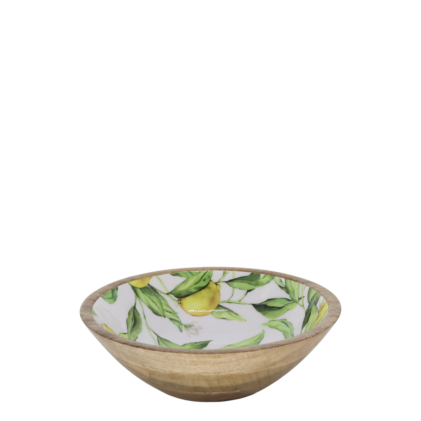 Skål m. Citroner – Mangotræ – Ø25 cm | Chic Antique Skåle Chic Antique