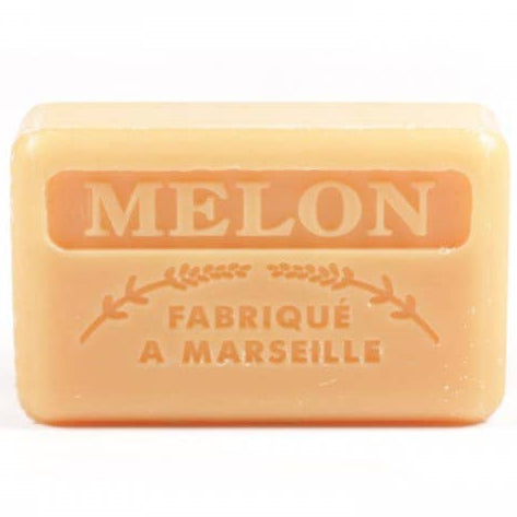 Marseille Sæbe Melon 125g - Håndlavet med Sheasmør Marseille sæbe Savons.nl - Savon de marseille distributeur