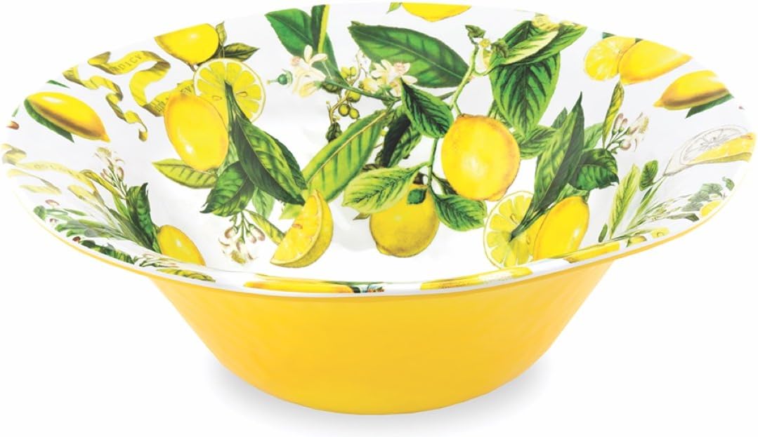 Kæmpe skål Lemon Basil  35.5 x 12.7 cm Michel Design Works