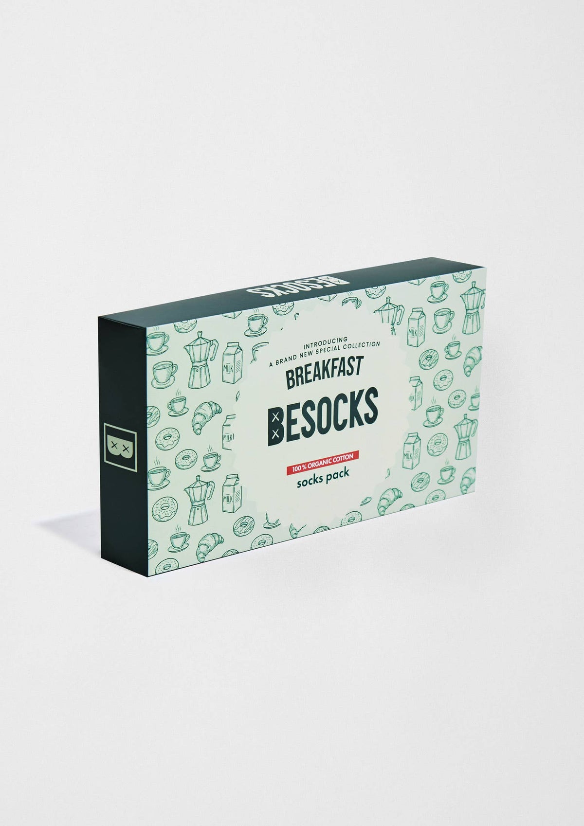 Sokkepakke – Morgenmad – Blå, creme og grå – 41–46 | BESOCKS Sokker BESOCKS