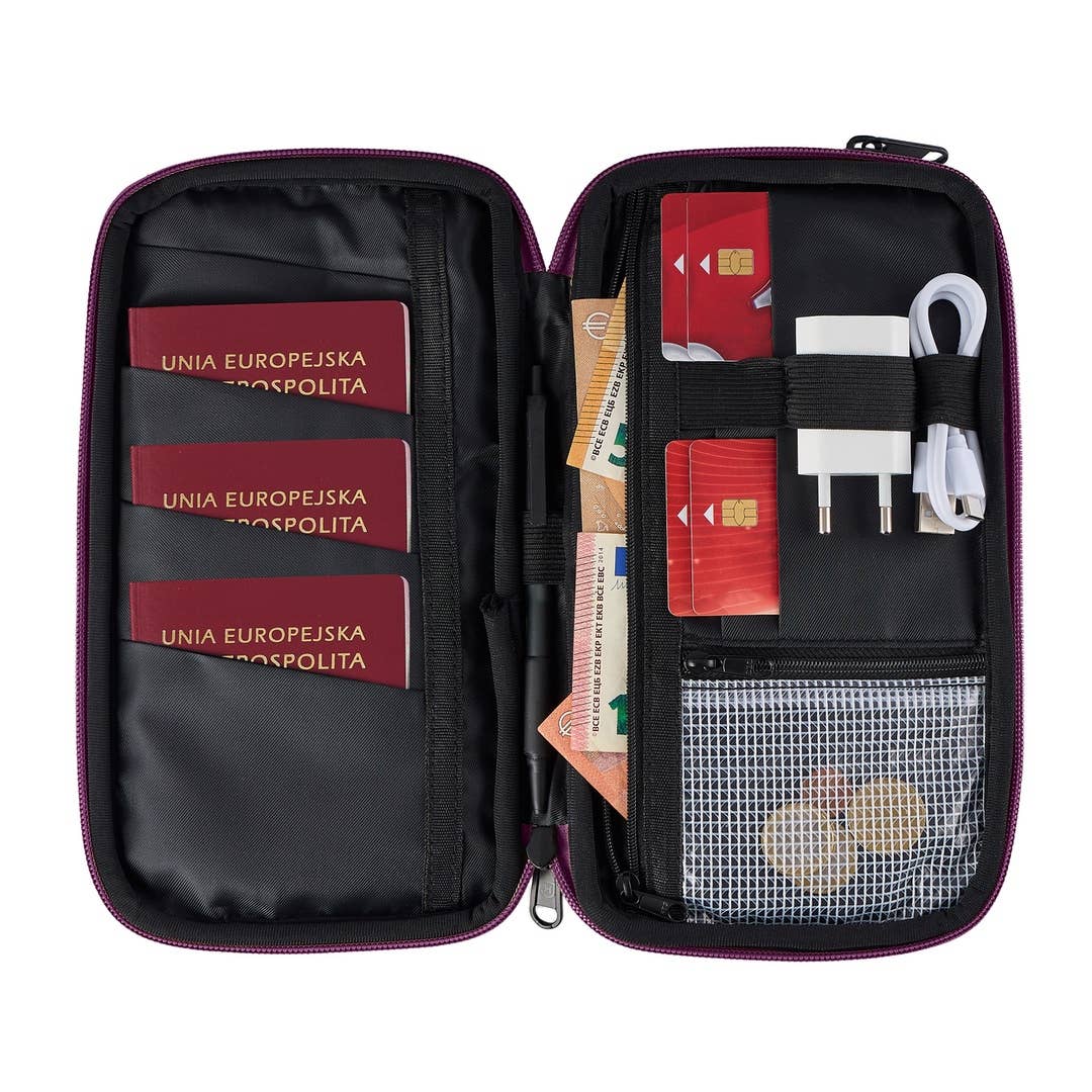 Rejseorganizer til Pas & Kort - RFID-Beskyttelse & Vandtæt | James Hawk Luggage & Bags James Hawk