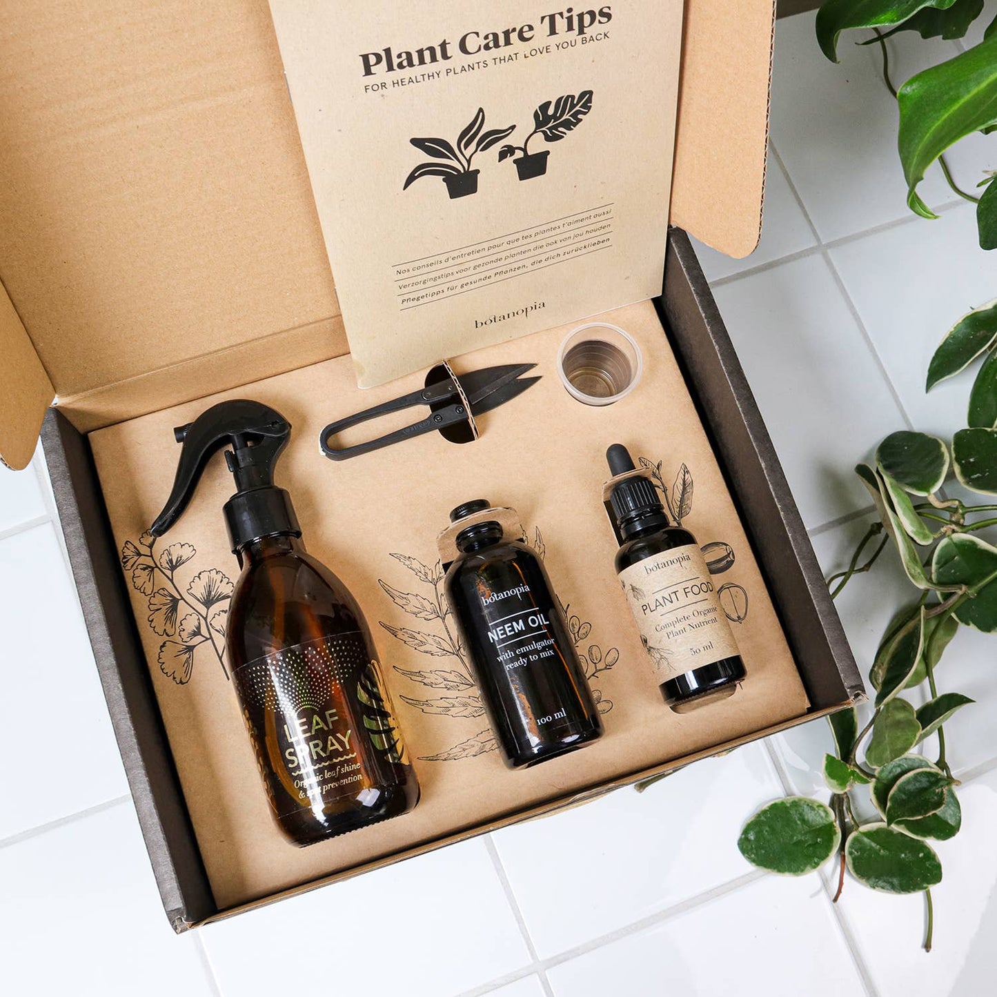 Plant Care-sæt – til sunde planter, der elsker dig tilbage Botanopia - gifts , decor and cards for plant lovers