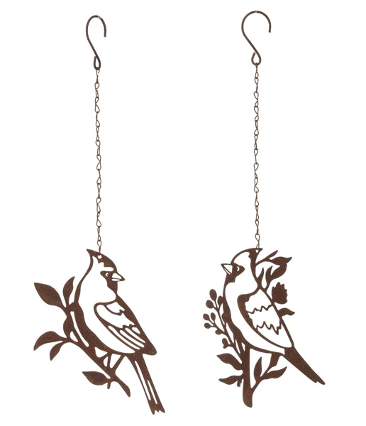 Fuglefoderstativ til Mejsebolde 18cm Garden decoration Rust