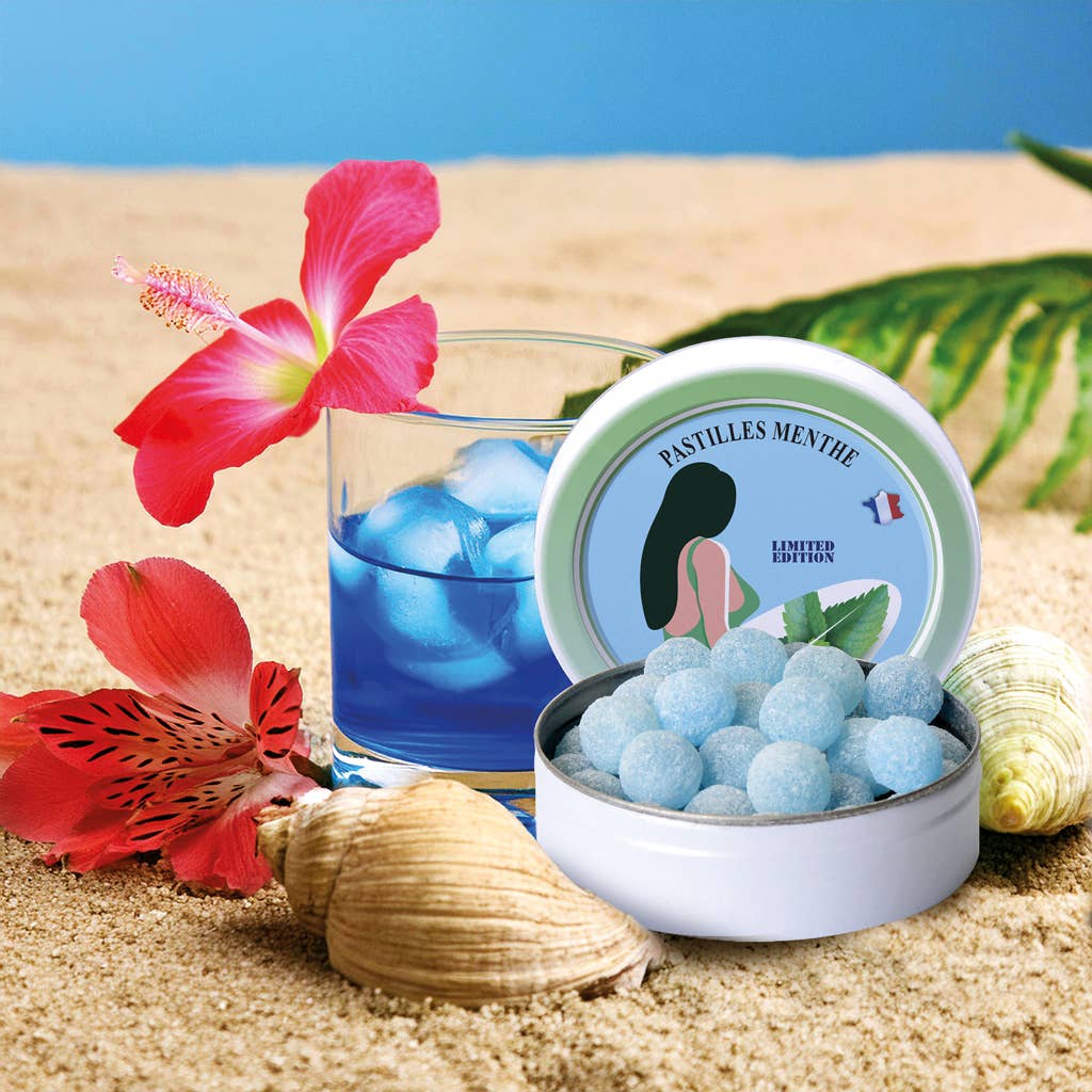 Fresh Mint Sensation Bonbon 50g - Pebermynte Slik - Saint Ange Bonbon-France