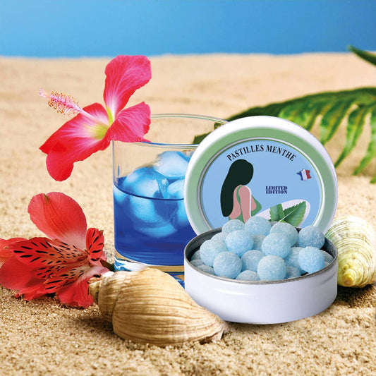 Fresh Mint Sensation Bonbon 50g - Pebermynte Slik - Saint Ange Bonbon-France