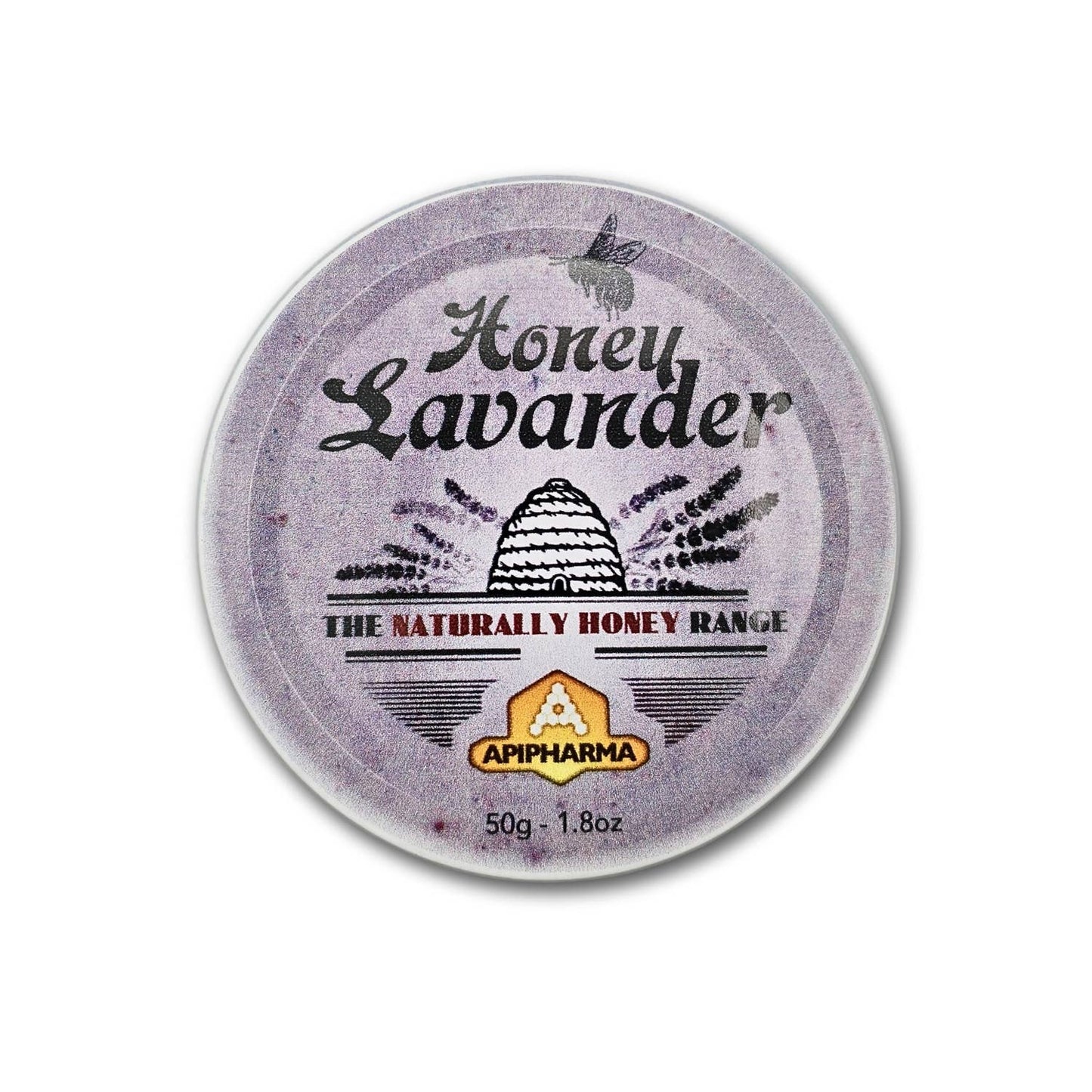 Lavendel Honning Pastiller 45g - François Groslière Design i Metalæske Bonbon-France