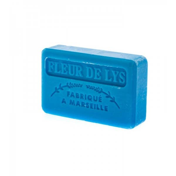 Savonnette Marseillaise med Fleur de Lys, 125 g | Savon de Marseille Faste sæber Savons.nl - Savon de marseille distributeur