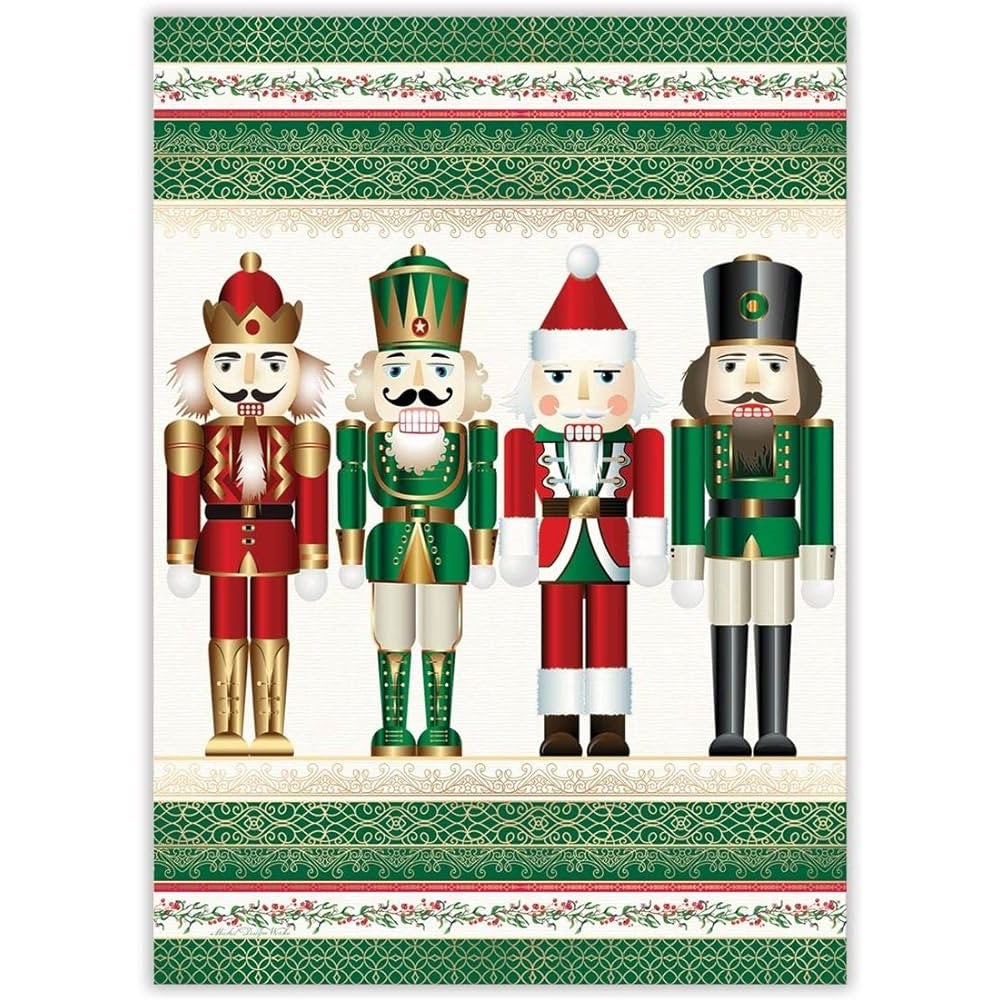 Viskestykke Nutcracker Michel Design Works