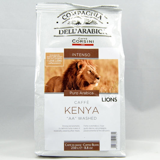 Hele kaffebønner fra Kenya 250 gram