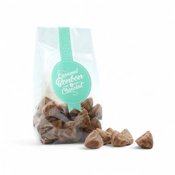 Berlingot Saltkaramel Bolcher - Traditionelle Franske - Pose 150g ADG Diffusion