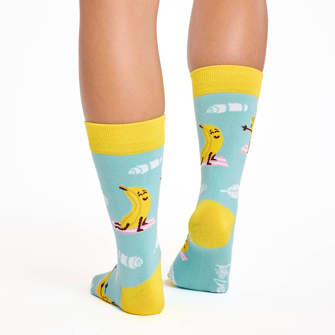 Sjove bomuldssokker, sømløse unisex, Platano Sokker KYLIE CRAZY