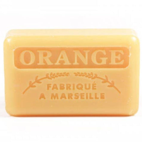 Marseille Sæbe Appelsin 125g - Håndlavet med Sheasmør Marseille sæbe Savons.nl - Savon de marseille distributeur