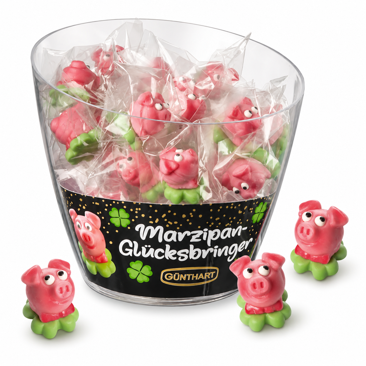 Lille Gris Marcipanfigur – Marcipan med Sukkerdekoration – 13 g | ADG Diffusion Chokolade ADG Diffusion