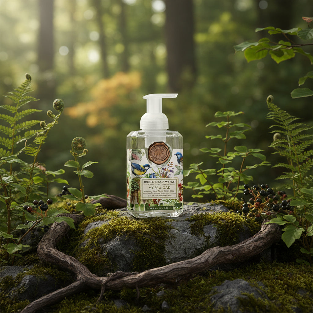 Skum Håndsæbe Moss & Oak - 530 ml | Michel Design Works Skum håndsæbe Michel Design Works