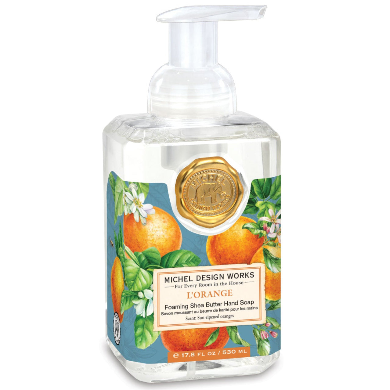 Skum Håndsæbe L'Orange - 530 ml | Michel Design Works Skum håndsæbe Michel design works