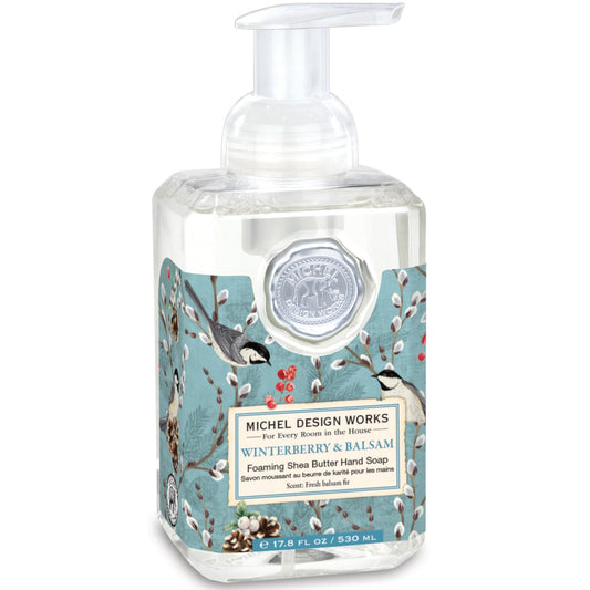 Skum håndsæbe Winterberry & balsam Michel design works 530 ml