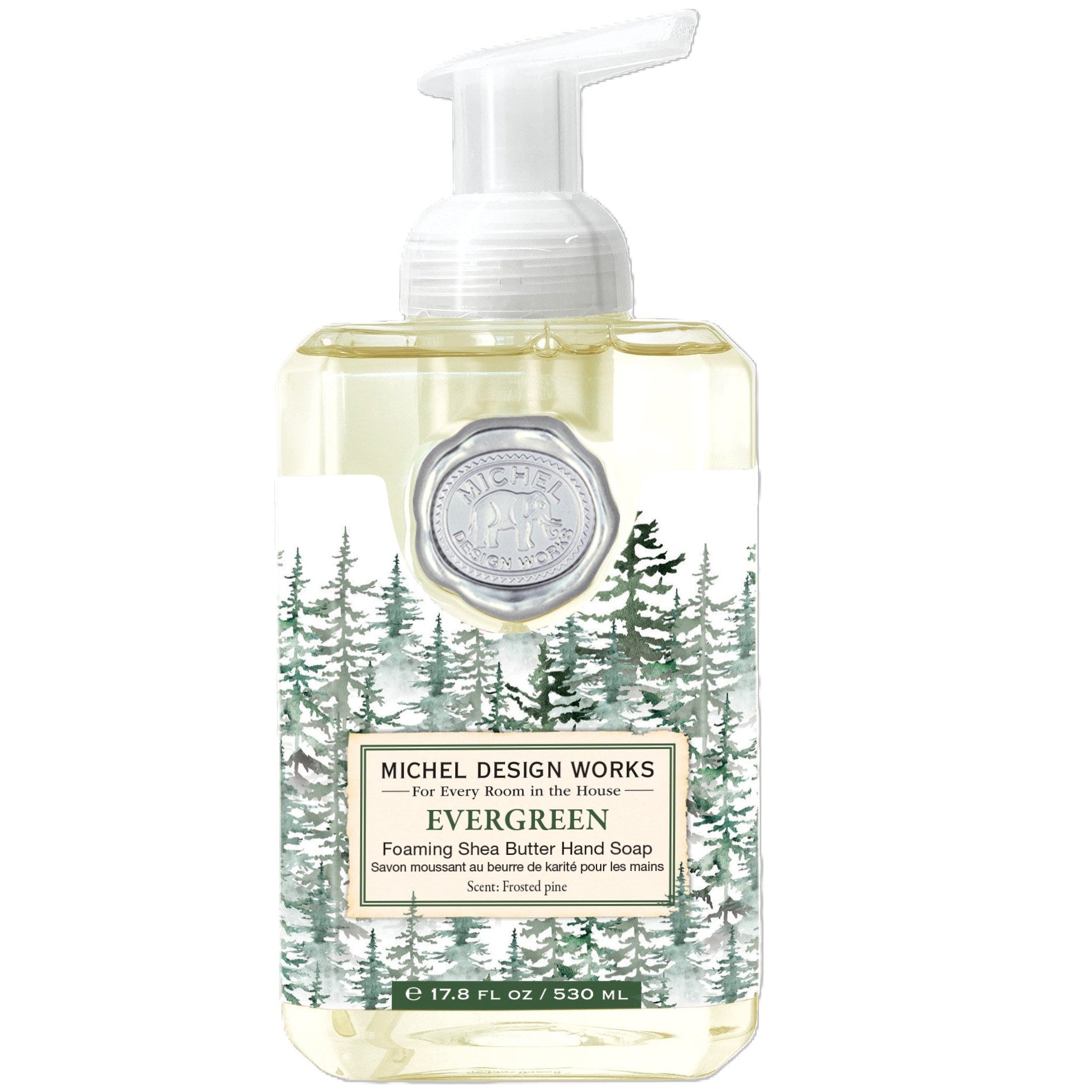 Skum Håndsæbe Evergreen - 530 ml | Michel Design Works Skum håndsæbe Michel Design Works