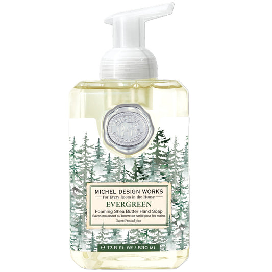 Skum Håndsæbe Evergreen - 530 ml | Michel Design Works Skum håndsæbe Michel Design Works
