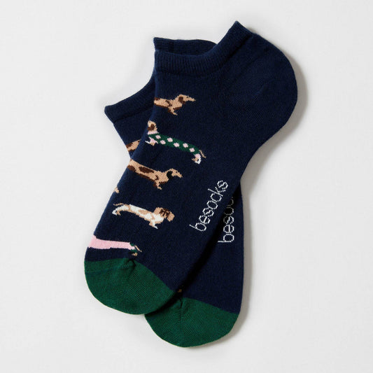 Sokker – BePets Blue – Marineblå | BESOCKS Sokker BESOCKS
