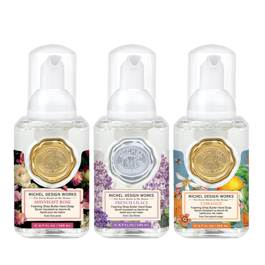 Mini skumsæber Midnight Rose, French Lilacs, L’Orange 3 stk