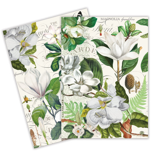 Viskestykker Magnolia Petals – Sæt med 2 stk. | Michel Design Works Viskestykke Michel Design Works