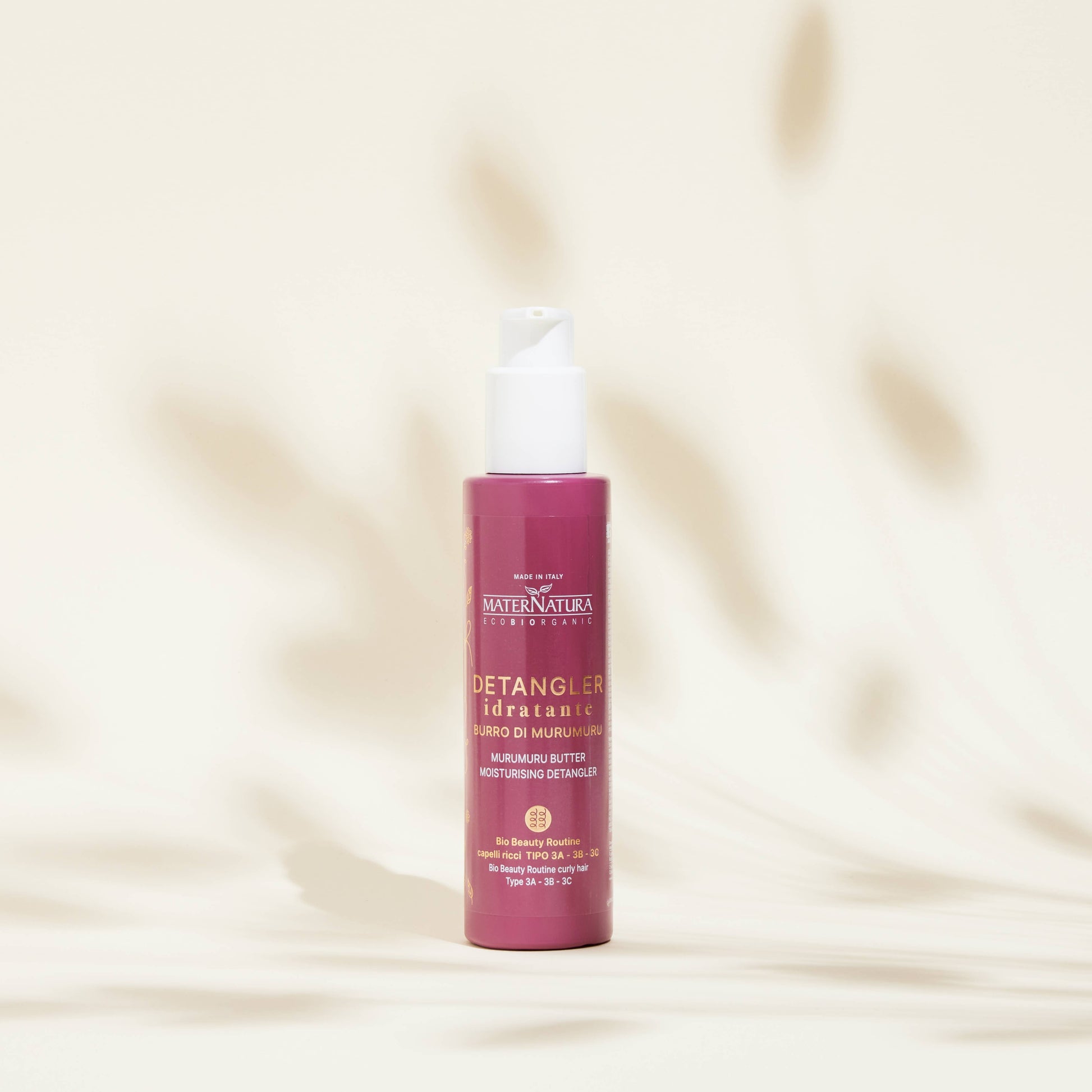 Udglattende pre-shampoo Creme 150ml – Murumuru-Smør til Krøllet Hår MaterNatura