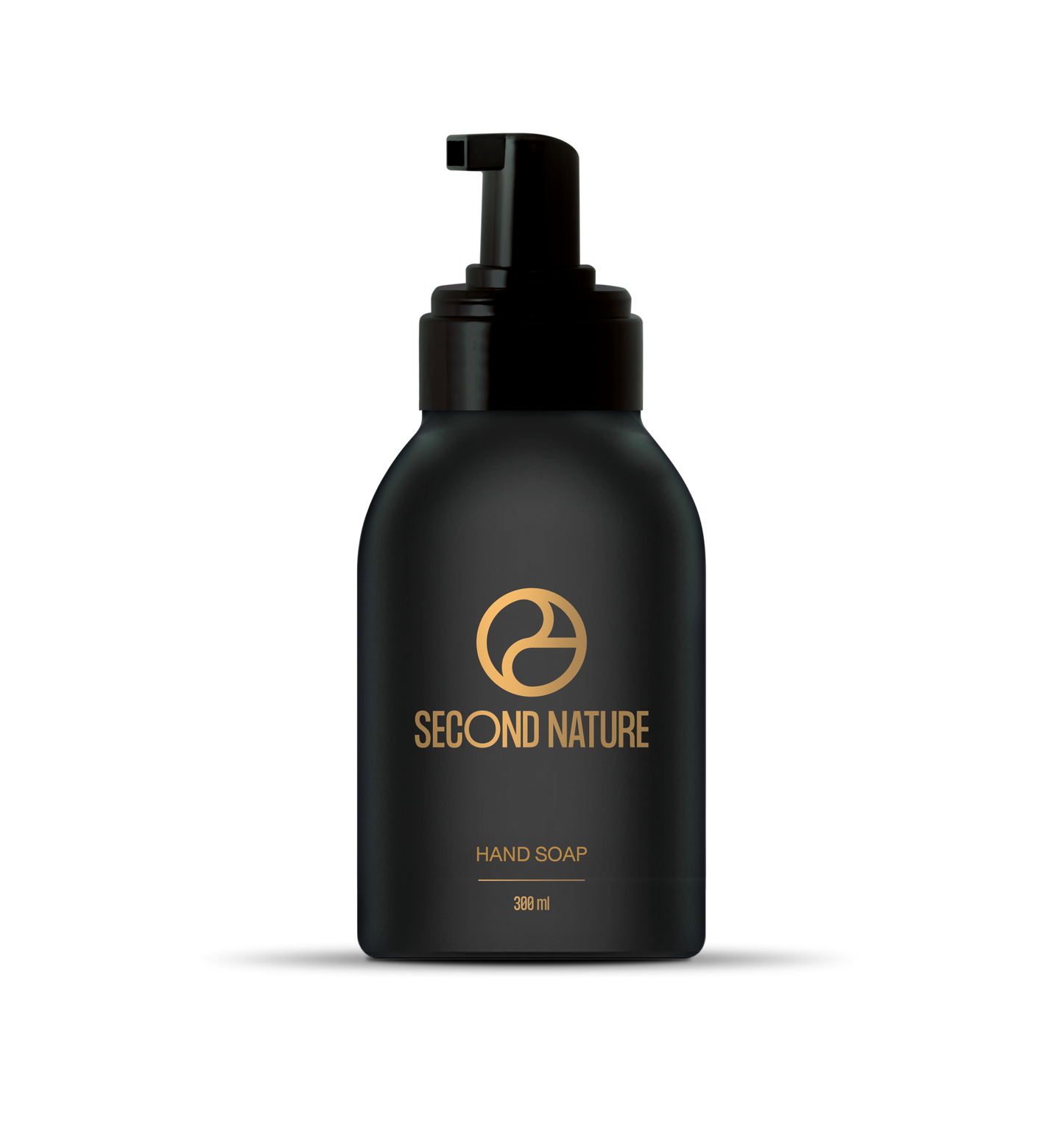 Håndsæbe Påfyldningsflaske 300ml Sort Aluminium - Second Nature Second Nature