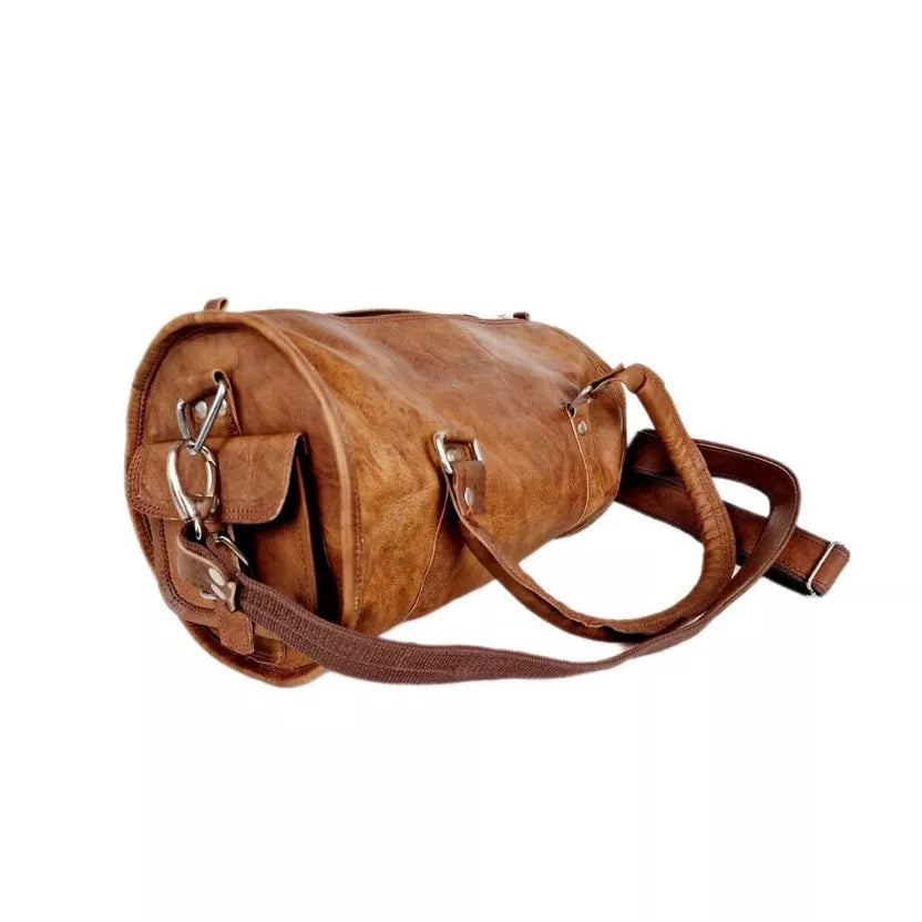 Bowlingtaske i Ægte Læder med Lynlås SOARA Saora