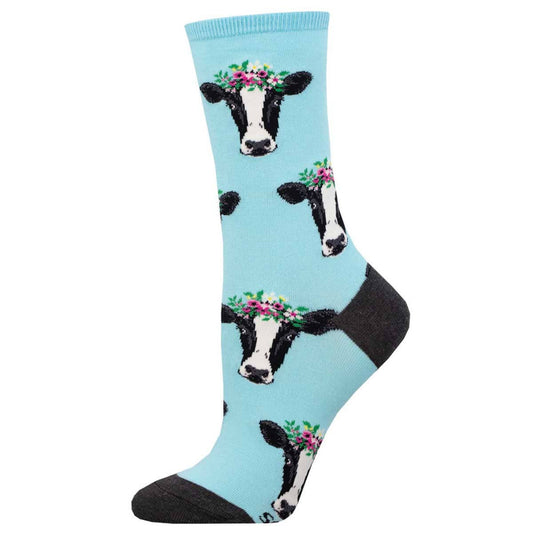 Wow Cow Sokker | Socksmith Europe Sokker Socksmith Europe Blå 36/40