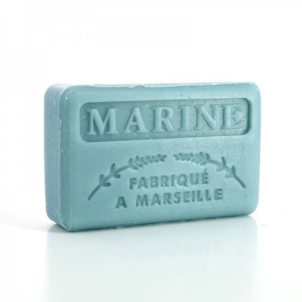 Marseille Sæbe Marine 125g - Håndlavet med Sheasmør Marseille sæbe Savons.nl - Savon de marseille distributeur