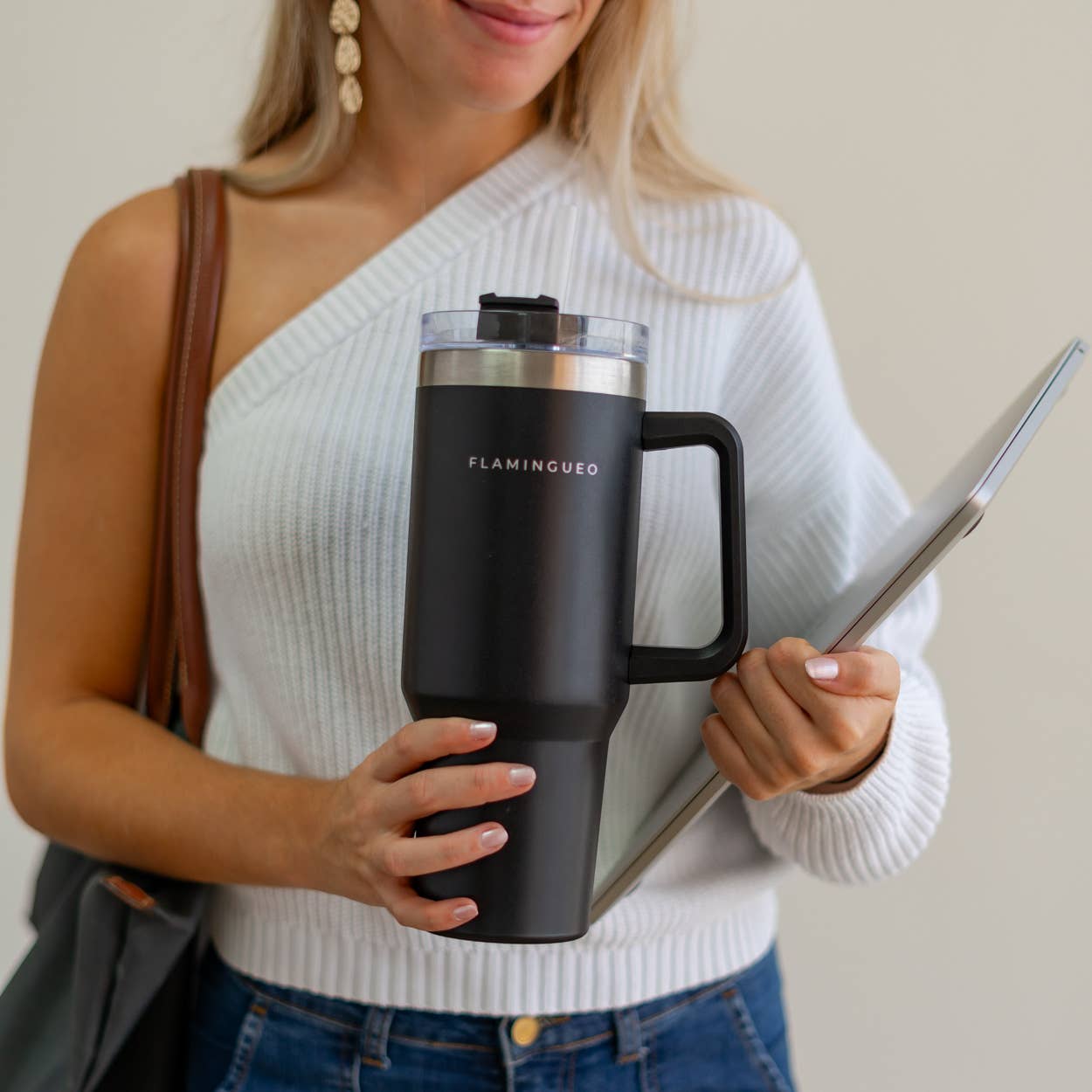 Termoflaske Rustfrit Stål 1,18L Sort - Flamingueo Flamingueo