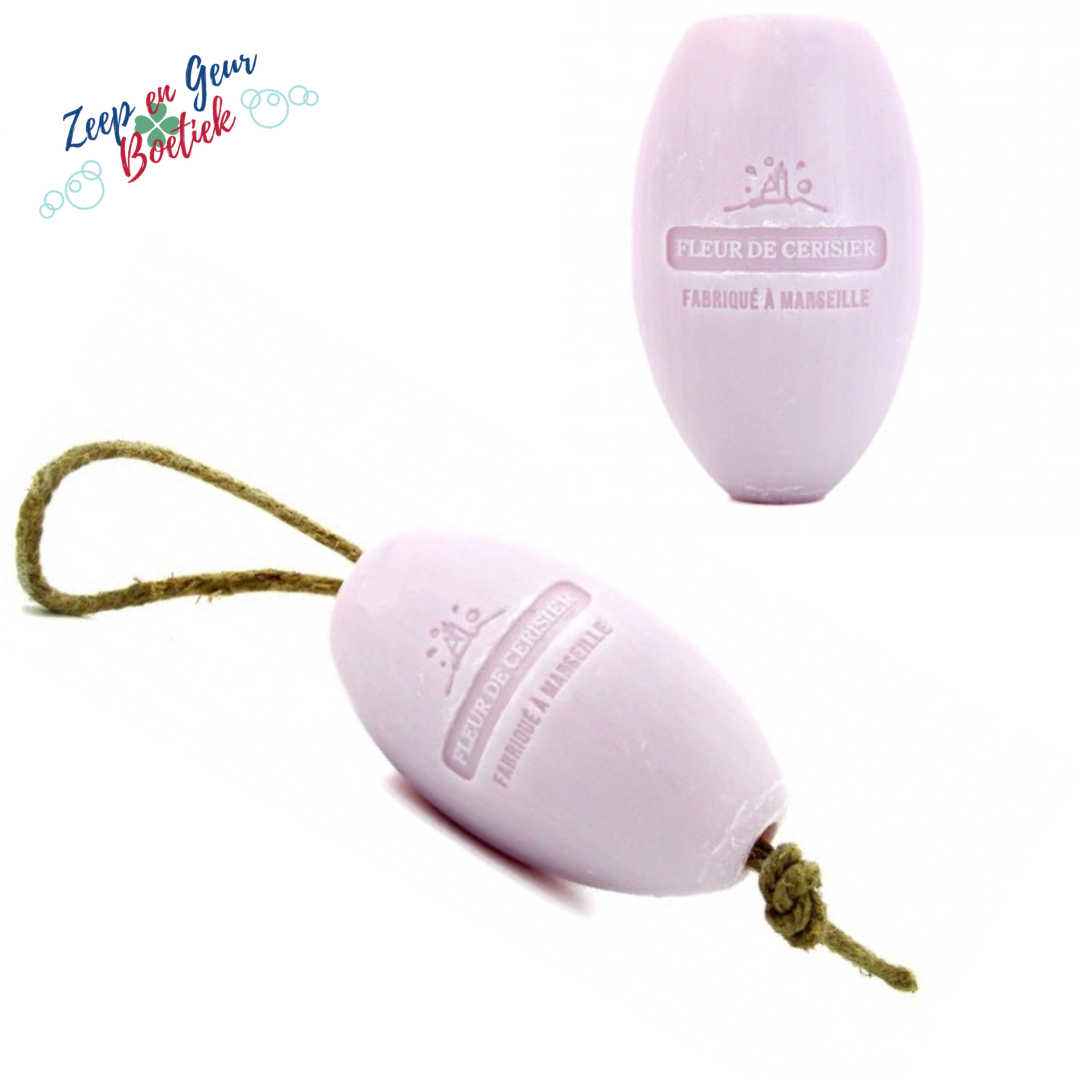 6x fast sæbe kirsebærblomst 240g Savons.nl - Savon de marseille distributeur
