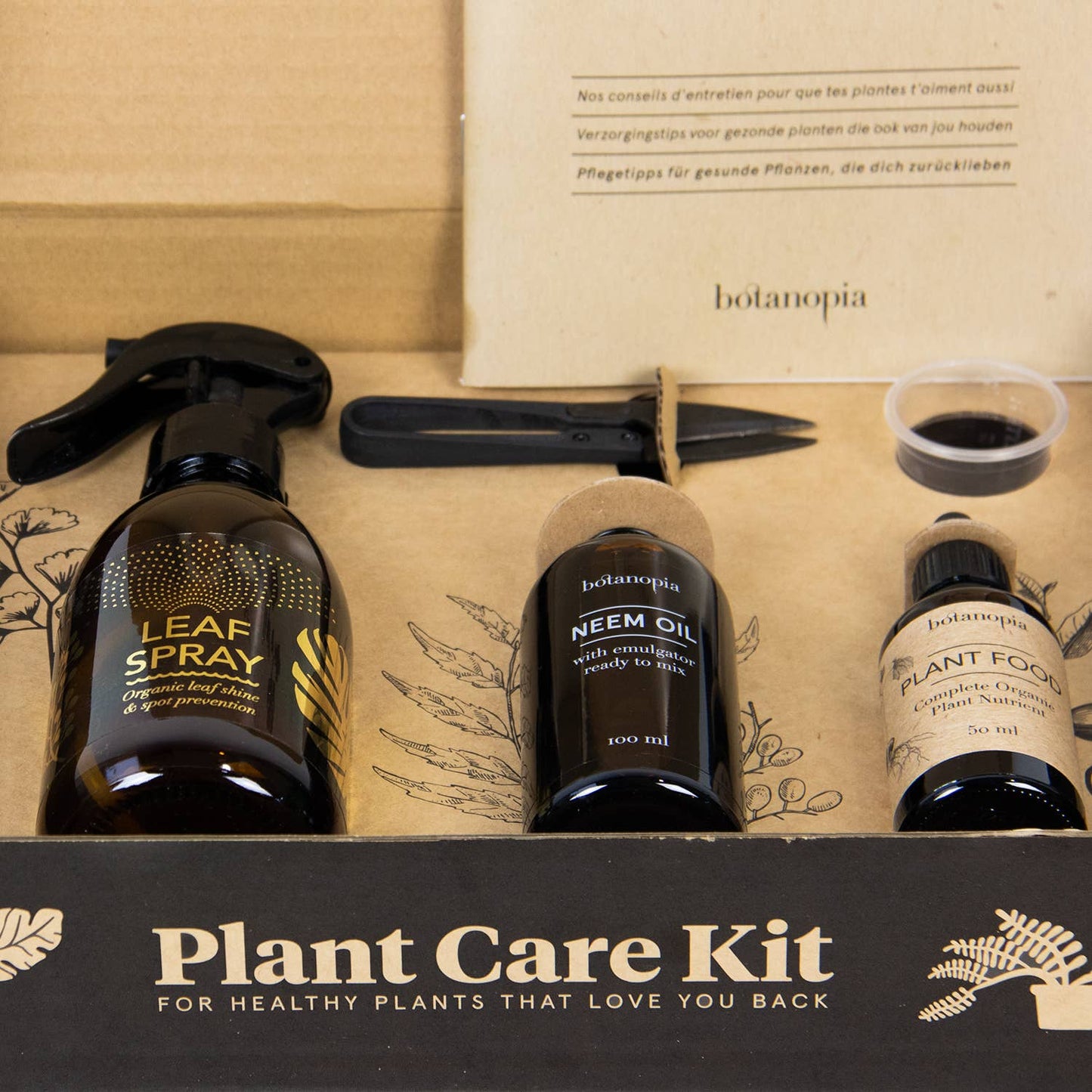 Plant Care-sæt – til sunde planter, der elsker dig tilbage Botanopia - gifts , decor and cards for plant lovers