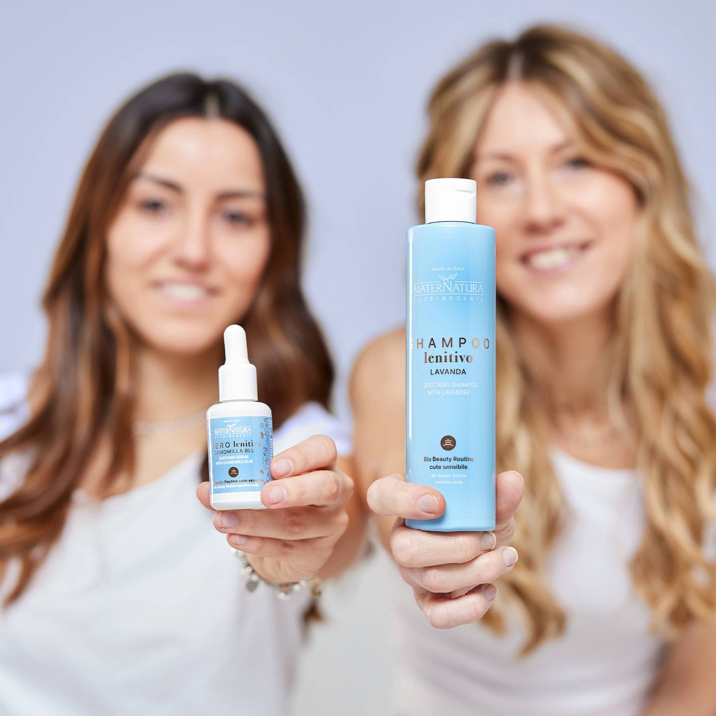 Beroligende Shampoo 250ml – Parfumefri til Følsom Hovedbund MaterNatura