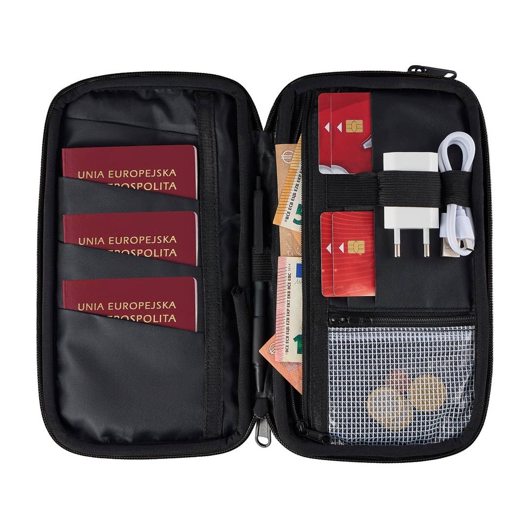 Rejseorganizer til Pas & Kort - RFID-Beskyttelse & Vandtæt | James Hawk Luggage & Bags James Hawk
