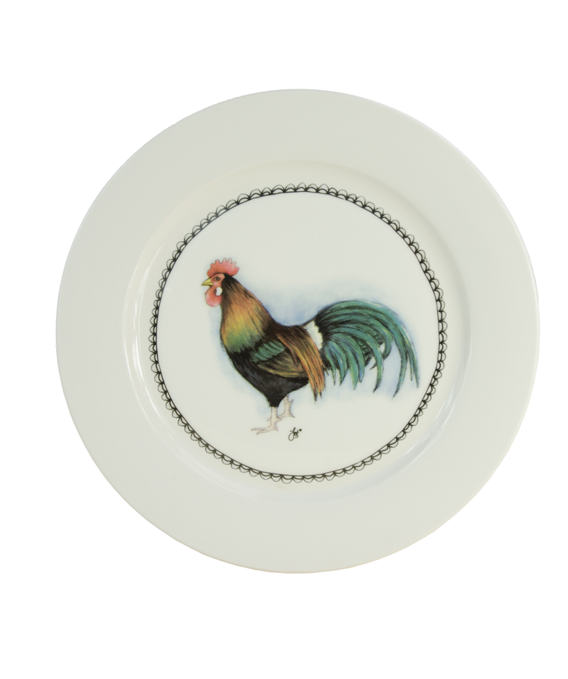 Tallerken med dyr – Ø 21 cm | Boerenwinkel