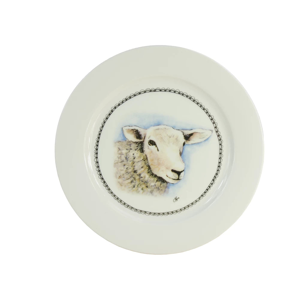 Tallerken med dyr – Ø 21 cm | Boerenwinkel