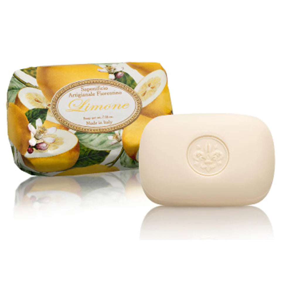 Italienske Vegetabilske Sæber 200g - Grapefrugt, Appelsin & Citron Saponificio Artigianale Fiorentino Citron