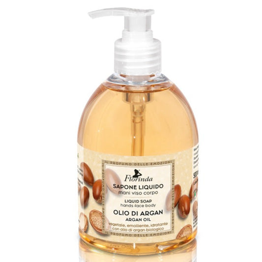 Flydende hånd og kropssæbe argan olie fra italienske Florinda