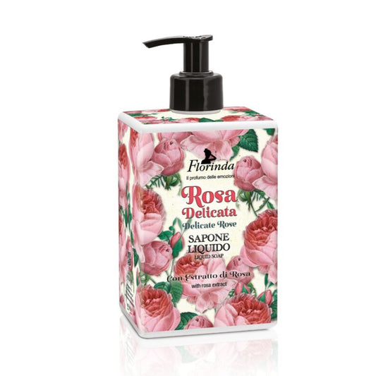 ROSA DELICATA Flydende håndsæbe  fra Florinda