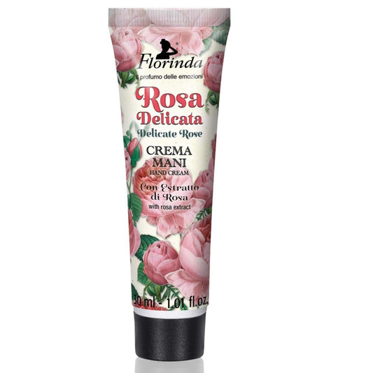 Håndcreme delecate rose 30 ml Florinda
