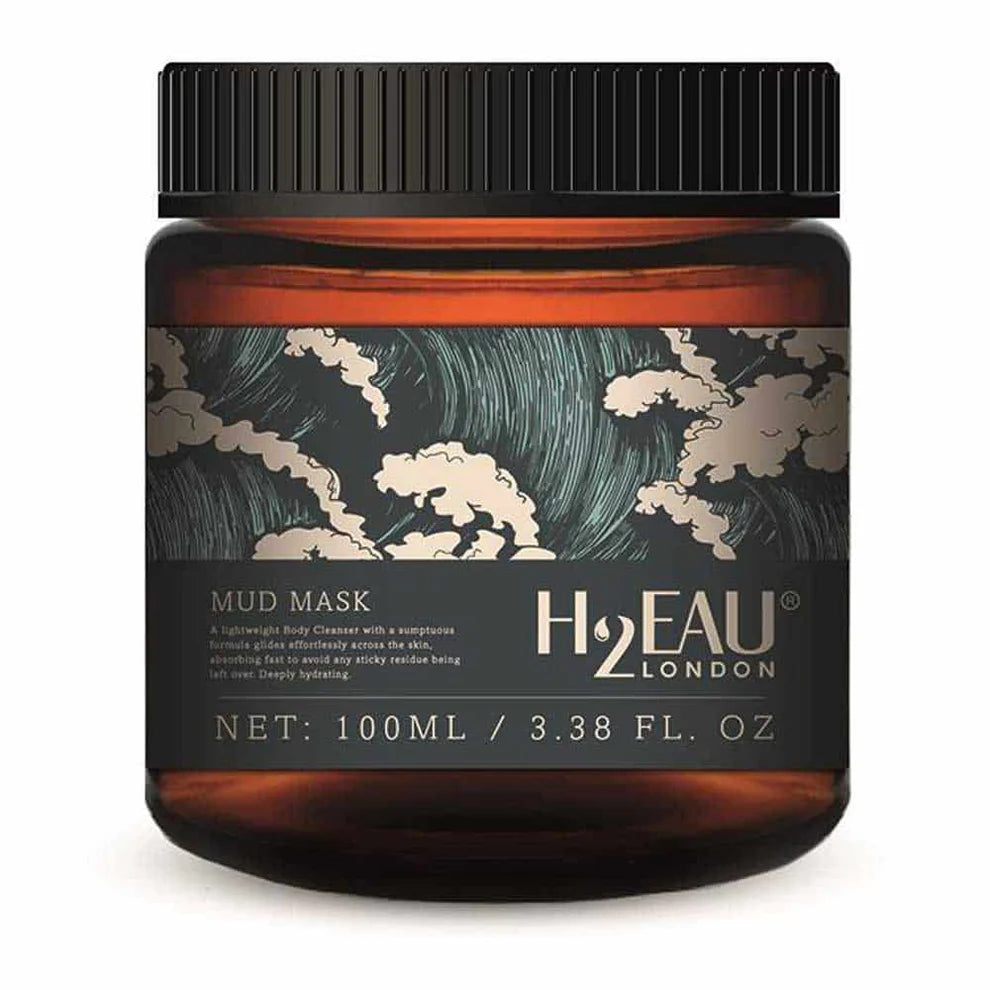 H2EAU - LONDON Natural face mudder maske 100ml