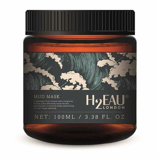 H2EAU - LONDON Natural face mudder maske 100ml