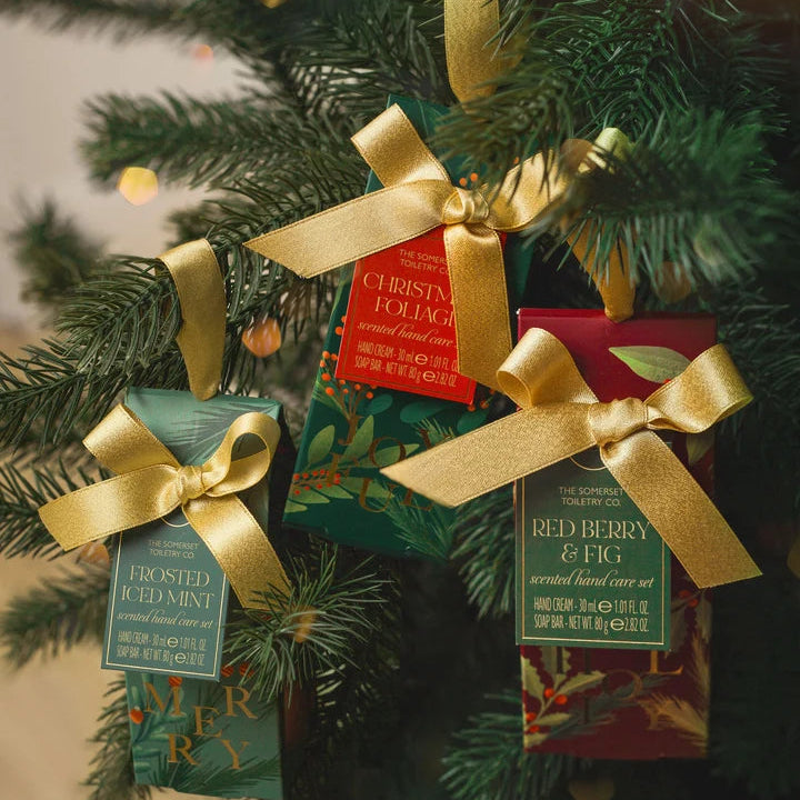 Håndplejesæt med håndcreme og sæbe – Festive Foliage | Somerset