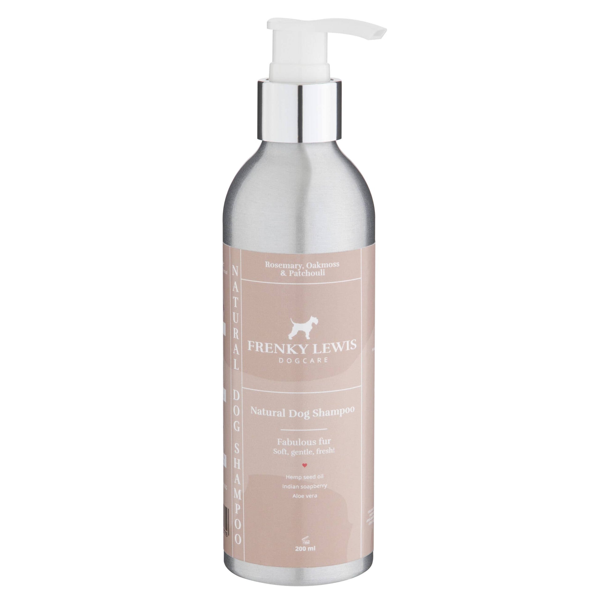 Hundeshampoo Sandeltræ, Jasmin & Vanilje - 100% Naturlig - 200ml Frenky Lewis