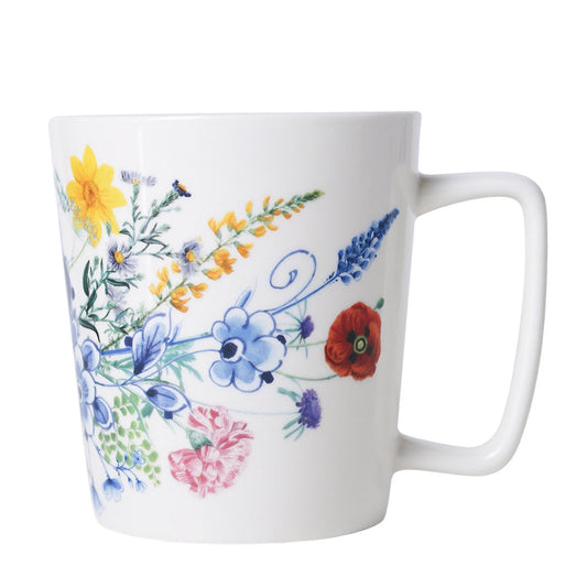 Krus med vilde blomster 300 ml – Heinen Delfts Blauw Krus Heinen Delfts Blauw